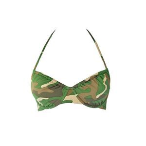 madewell camo bikini top